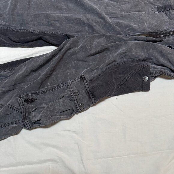 Free People Movement Fast Track Onesie Washed Black/Charcoal Sz S - Picture 7 of 10